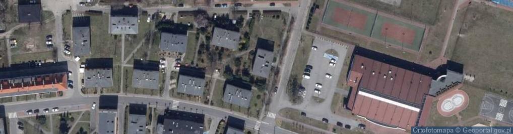 Zdjęcie satelitarne Franciszka Żwirki i Stanisława Wigury ul.