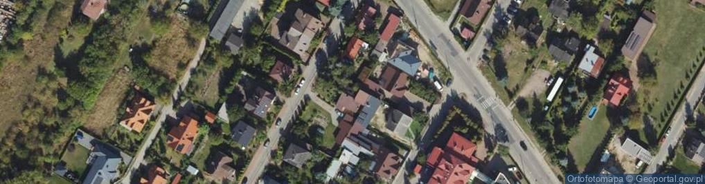 Zdjęcie satelitarne Francuska ul.