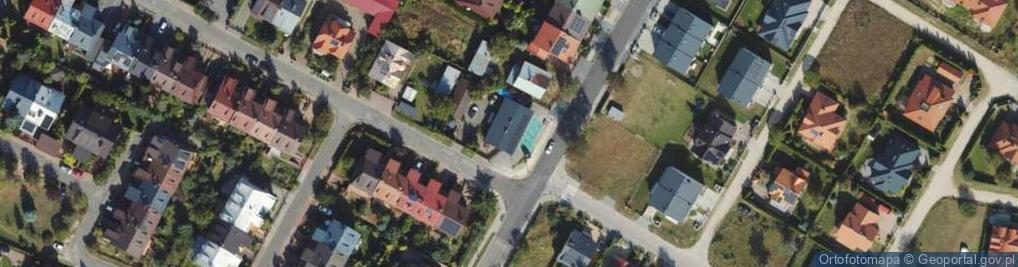 Zdjęcie satelitarne Francuska ul.