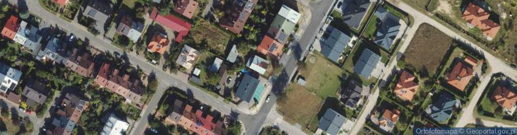 Zdjęcie satelitarne Francuska ul.