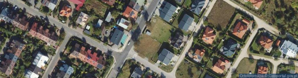 Zdjęcie satelitarne Francuska ul.