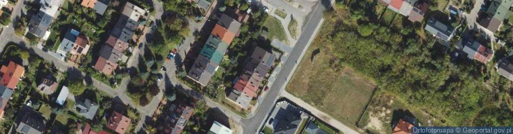 Zdjęcie satelitarne Francuska ul.