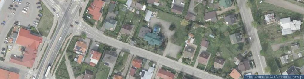 Zdjęcie satelitarne Franciszka Żwirki i Stanisława Wigury ul.