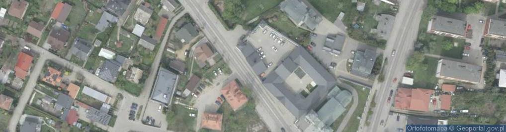 Zdjęcie satelitarne Franciszka Żwirki i Stanisława Wigury ul.