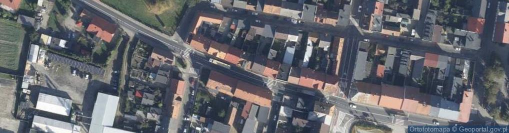 Zdjęcie satelitarne Franciszka Żwirki i Stanisława Wigury ul.