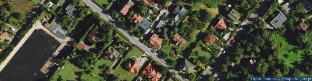 Zdjęcie satelitarne Franciszka Żwirki i Stanisława Wigury ul.