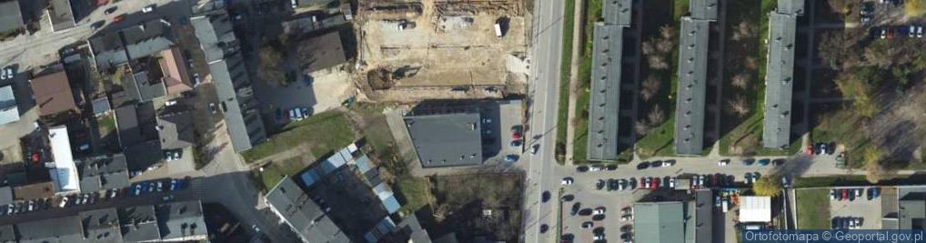 Zdjęcie satelitarne Frycza-Modrzewskiego Andrzeja ul.