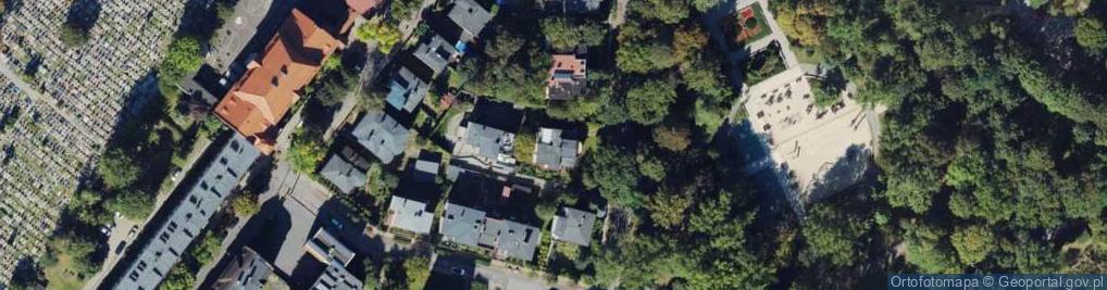 Zdjęcie satelitarne Franciszka Żwirki i Stanisława Wigury ul.