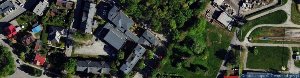 Zdjęcie satelitarne Franciszka Żwirki i Stanisława Wigury ul.