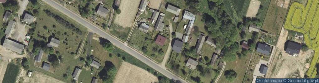 Zdjęcie satelitarne Franciszków ul.
