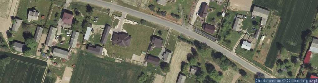 Zdjęcie satelitarne Franciszków ul.