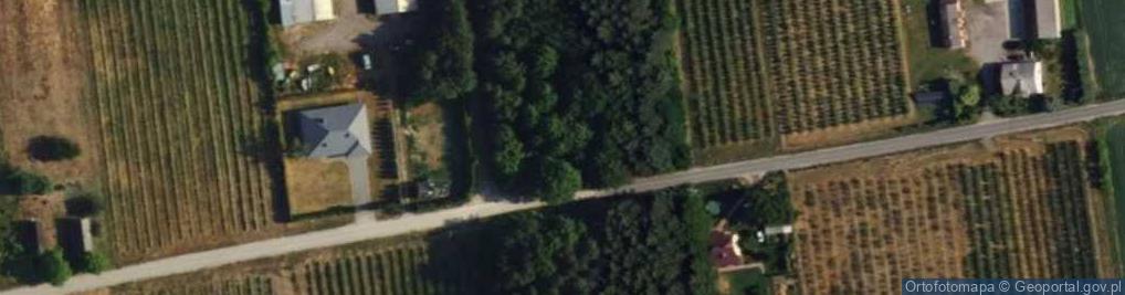 Zdjęcie satelitarne Franciszków ul.