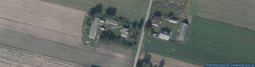 Zdjęcie satelitarne Franusin ul.