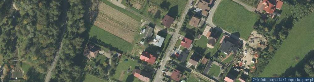 Zdjęcie satelitarne Frycowa ul.