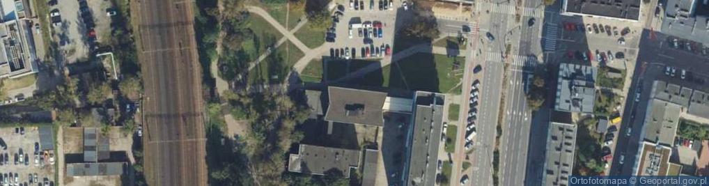 Zdjęcie satelitarne Franciszka Żwirki i Stanisława Wigury ul.