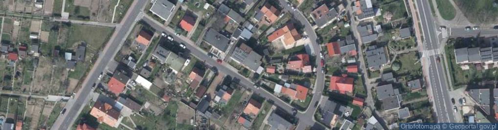 Zdjęcie satelitarne Franciszka Żwirki i Stanisława Wigury ul.