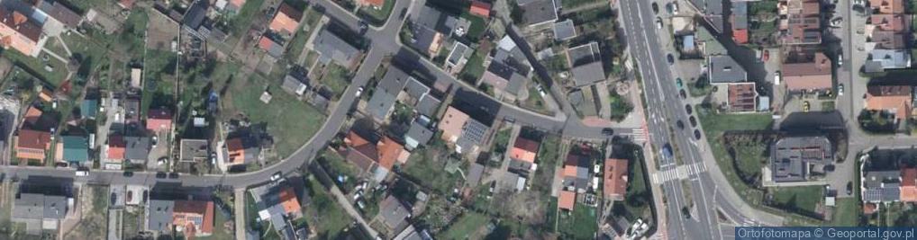 Zdjęcie satelitarne Franciszka Żwirki i Stanisława Wigury ul.