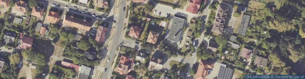 Zdjęcie satelitarne Franciszka Żwirki i Stanisława Wigury ul.