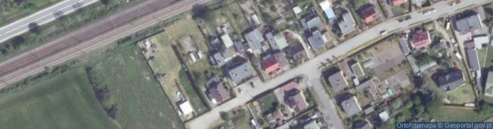 Zdjęcie satelitarne Franciszka Żwirki i Stanisława Wigury ul.