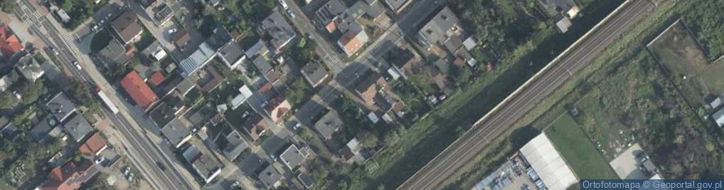 Zdjęcie satelitarne Franciszka Żwirki i Stanisława Wigury ul.