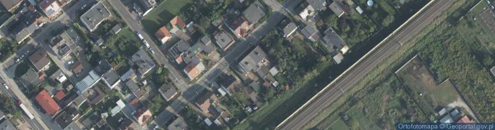 Zdjęcie satelitarne Franciszka Żwirki i Stanisława Wigury ul.
