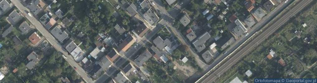 Zdjęcie satelitarne Franciszka Żwirki i Stanisława Wigury ul.
