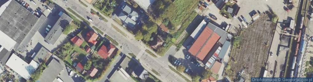 Zdjęcie satelitarne Franciszka Żwirki i Stanisława Wigury ul.