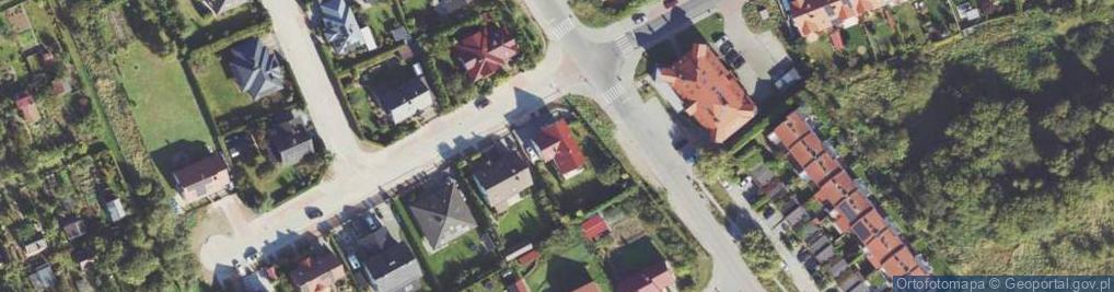 Zdjęcie satelitarne Francuska ul.