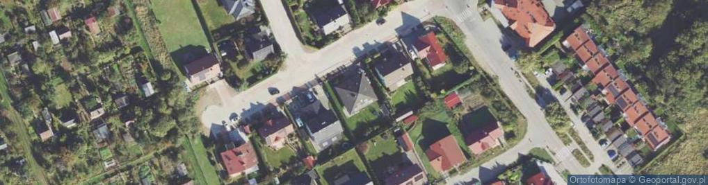 Zdjęcie satelitarne Francuska ul.