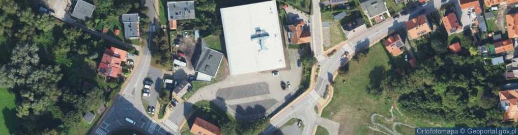 Zdjęcie satelitarne Franciszka Żwirki i Stanisława Wigury ul.