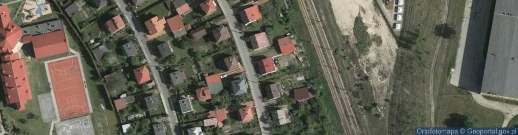 Zdjęcie satelitarne Franciszkańska ul.