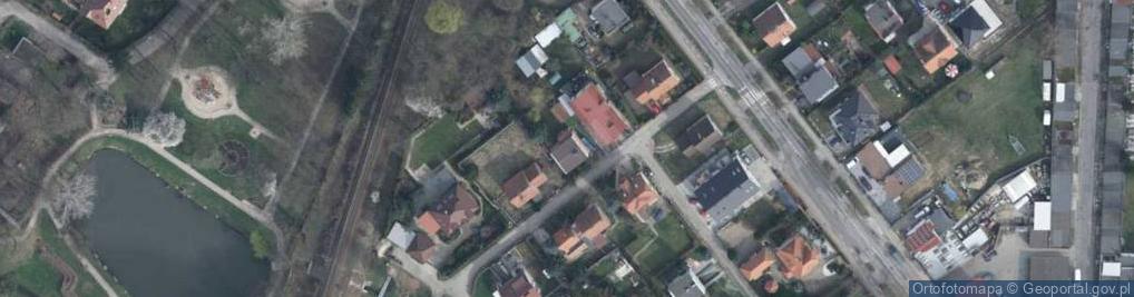Zdjęcie satelitarne Franciszka Żwirki i Stanisława Wigury ul.