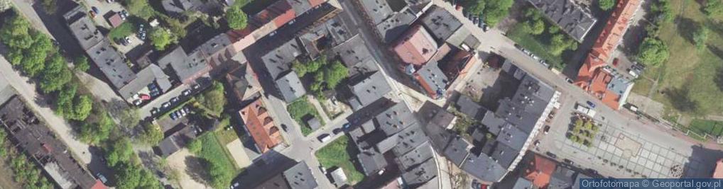 Zdjęcie satelitarne Franciszka Żwirki i Stanisława Wigury ul.