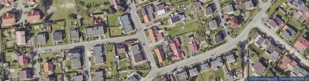 Zdjęcie satelitarne Franciszka Żwirki i Stanisława Wigury ul.