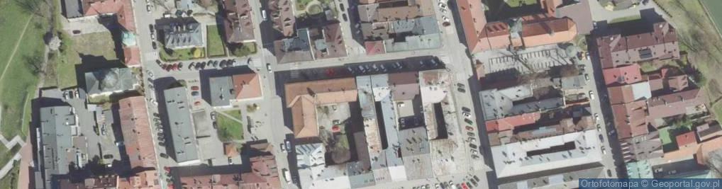 Zdjęcie satelitarne Franciszkańska ul.