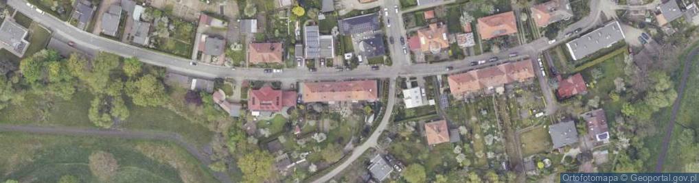 Zdjęcie satelitarne Franciszka Żwirki i Stanisława Wigury ul.