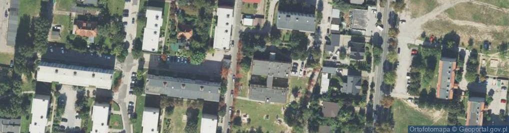 Zdjęcie satelitarne Frycza-Modrzewskiego Andrzeja ul.