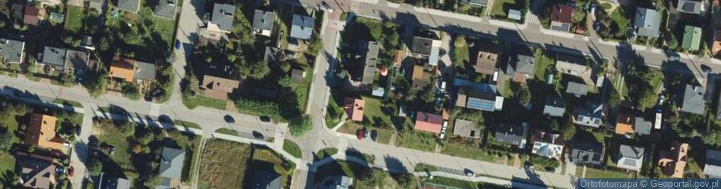Zdjęcie satelitarne Frycza-Modrzewskiego Andrzeja ul.