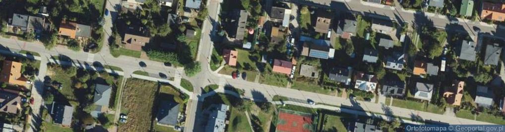 Zdjęcie satelitarne Frycza-Modrzewskiego Andrzeja ul.