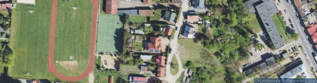 Zdjęcie satelitarne Franciszka Żwirki i Stanisława Wigury ul.