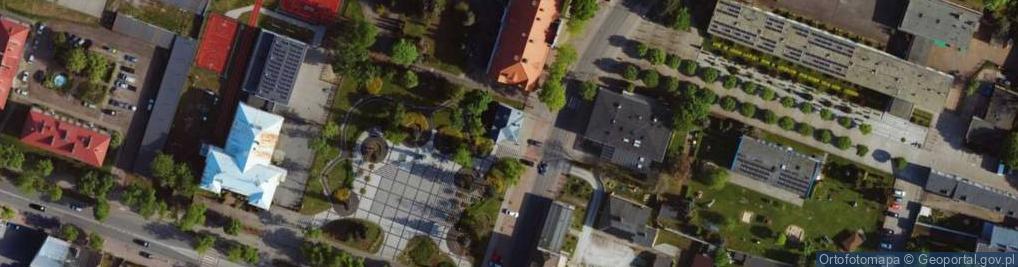 Zdjęcie satelitarne Franciszka Żwirki i Stanisława Wigury ul.