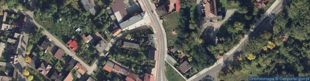 Zdjęcie satelitarne Franciszka Żwirki i Stanisława Wigury ul.