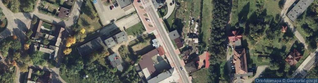 Zdjęcie satelitarne Franciszka Żwirki i Stanisława Wigury ul.