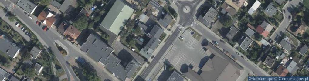 Zdjęcie satelitarne Franciszka Żwirki i Stanisława Wigury ul.