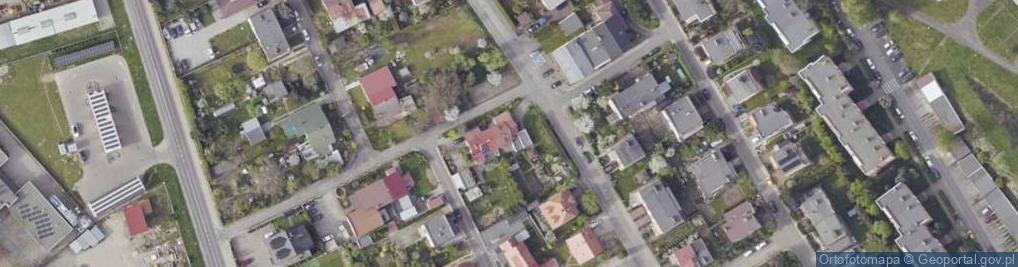 Zdjęcie satelitarne Franciszka Żwirki i Stanisława Wigury ul.