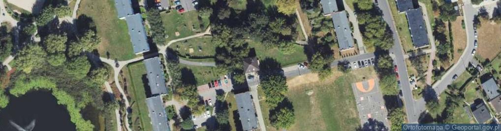Zdjęcie satelitarne Franciszka Żwirki i Stanisława Wigury ul.