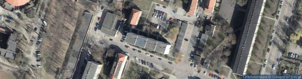 Zdjęcie satelitarne Frysztacka ul.