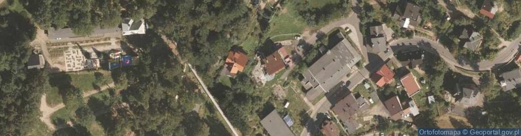 Zdjęcie satelitarne Franciszkańska ul.