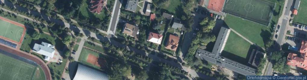 Zdjęcie satelitarne Franciszka Żwirki i Stanisława Wigury ul.