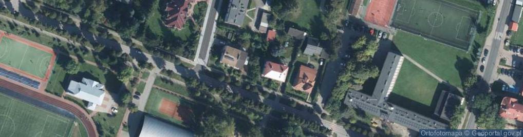Zdjęcie satelitarne Franciszka Żwirki i Stanisława Wigury ul.